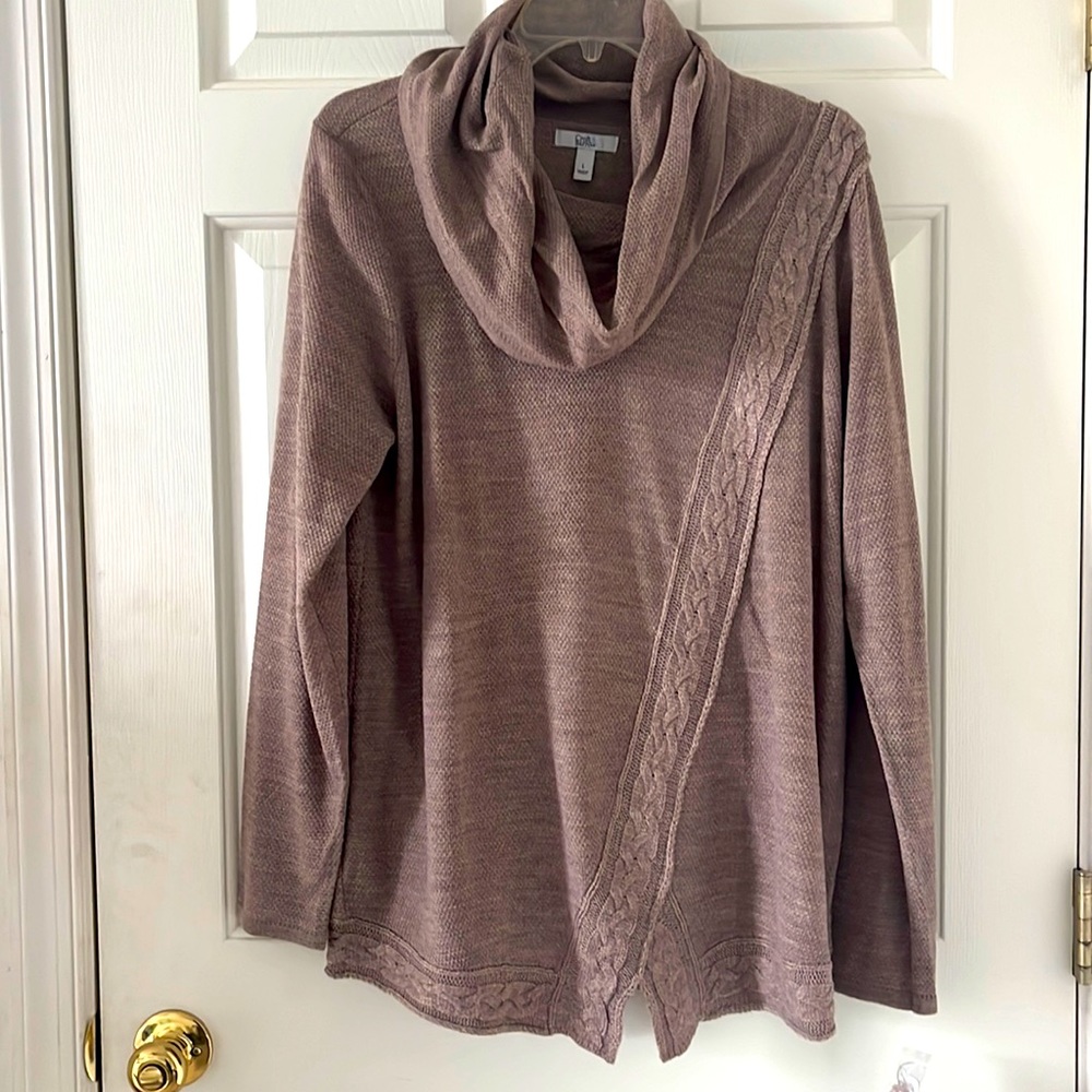 Brand New With Tags Cowl Neck Sweater By Croft & Barrow Size Large